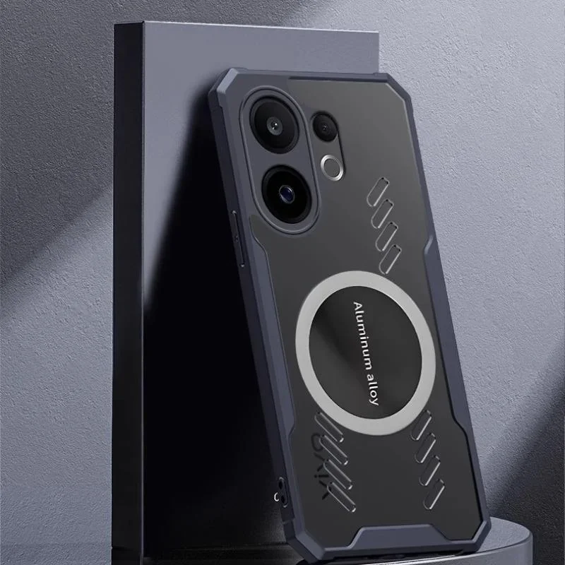 

Skinlee Case For VIVO X200 FE 5G Car Magnetic Sheet Clear Heat Dissipation Shell For VIVO X200 Pro Mini Phone Cover