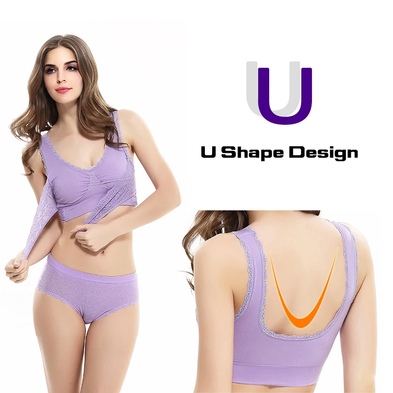 Yoga Sports Bra for Women Gym Seamless High Impact Sports Bra Yoga Fitness Top Female Underwear Push-up bra Sportswear bralette