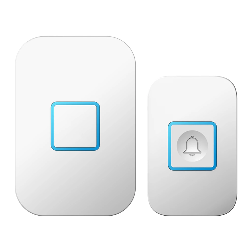 

Беспроводной дверной звонок с мелодиями, 60 мелодий, 1 передатчик для 1 подключаемый приемник США