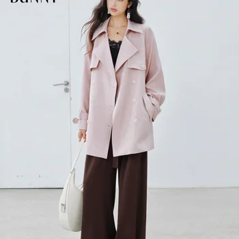 YMING Femmes Bureau À Manches Longues Léger Veste De Sport Élastique Décontracté Printemps Automne Wild Veste De Sport Blanc XS