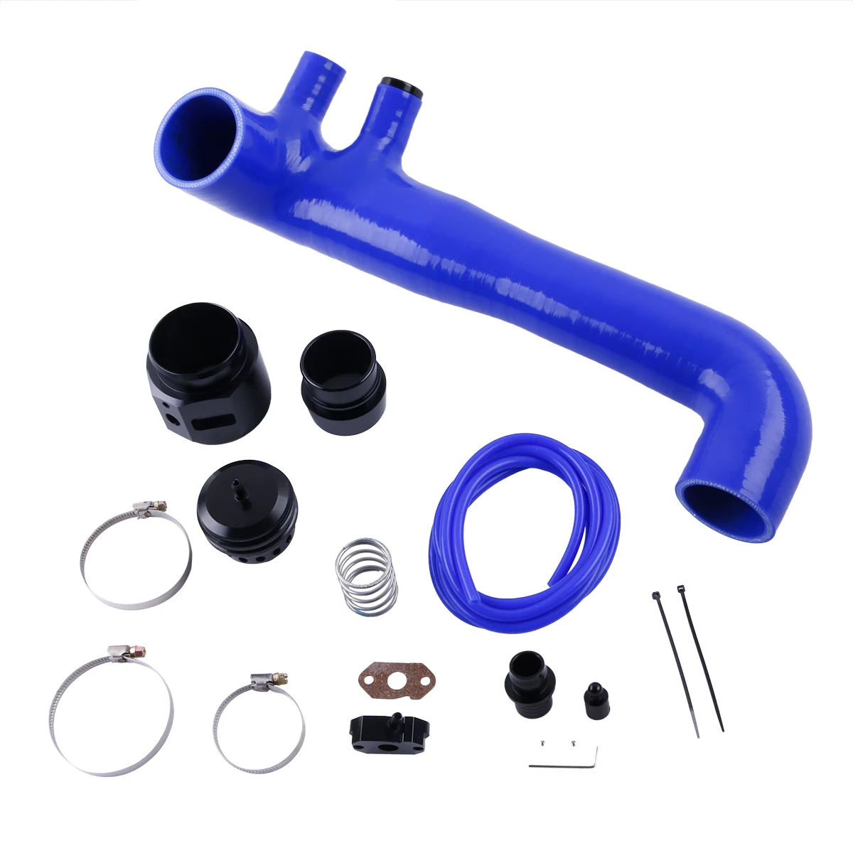 High performance For VW Golf Jetta Polo MK7 Skoda Audi A3 A1 1.2 1.4 TSI Dump Blow Off Valve BOV Silicone Hose Kit