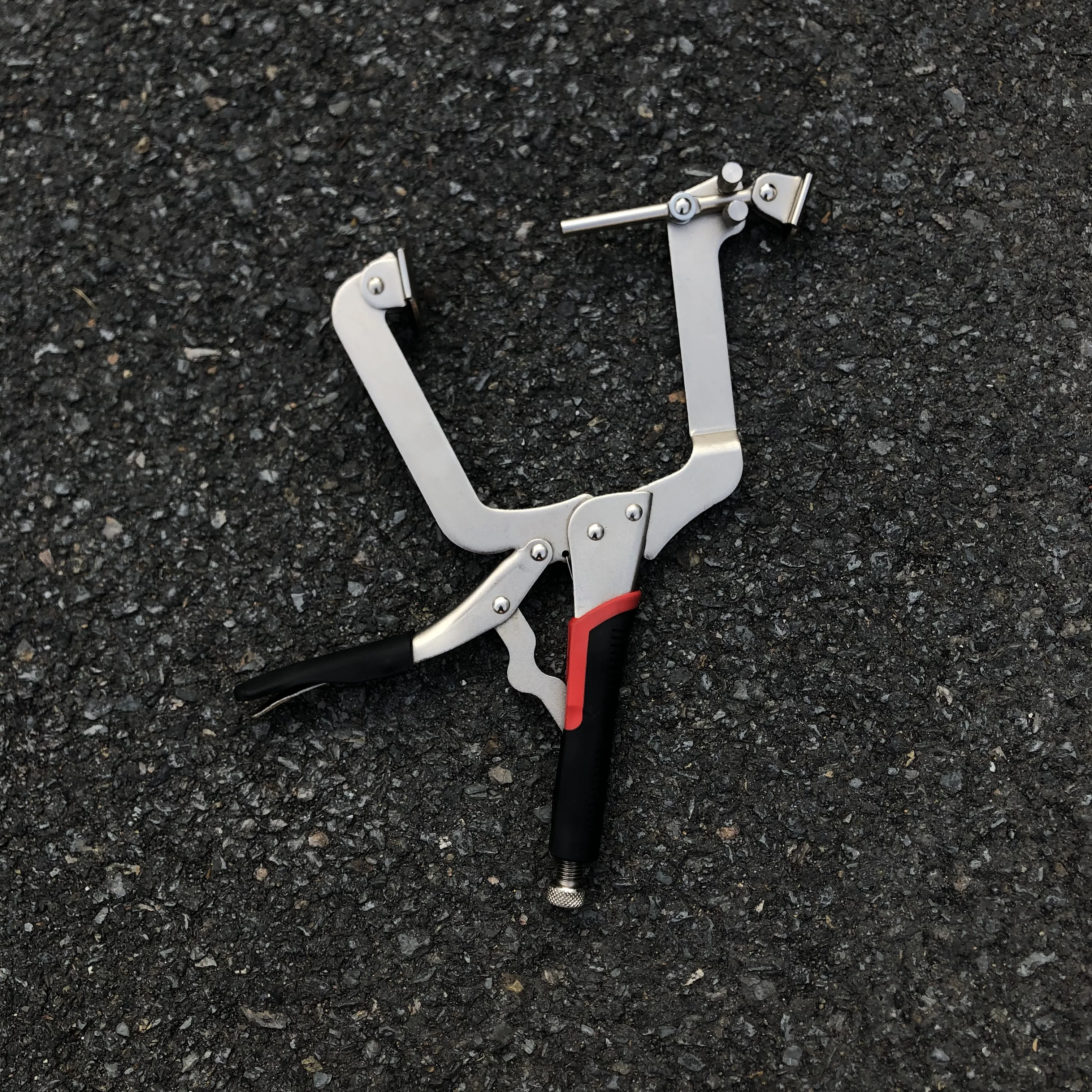 

14 inch Clamp Inclined Hole Dual-purpose Pliers for home Multifunctional Hand tools Woodworking Electrician Fixed Pipe