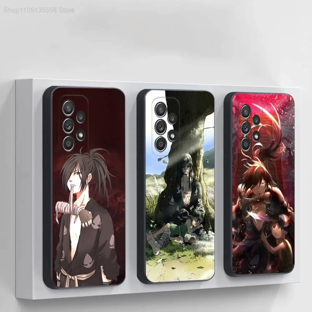 

Japanese Anime D-Dororo Phone Case For Samsung S 25,24,23,22,30,21,10,9,Ultra,Plus,Lite,FE,4,5G Black Soft Case