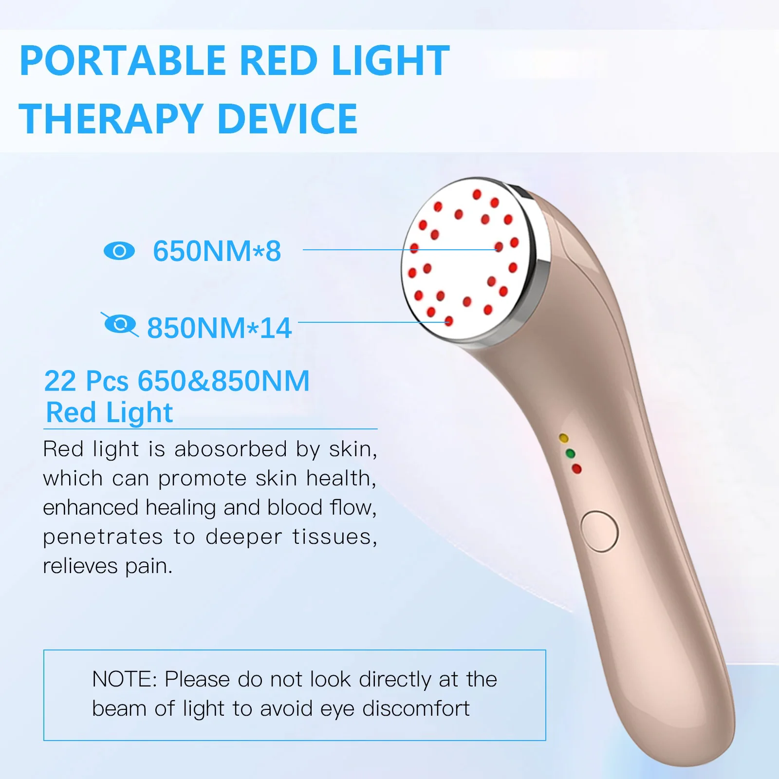 

Infrared Light Arthritis Physical Therapy Equipment 650nm 850nm Red Light Therapy Device Pain Relief Wound Healing Health Care