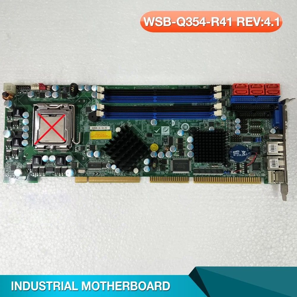 Antes do envio Placa-mãe de computador industrial de teste perfeito para IEI WSB-Q354-R41 REV: 4.1