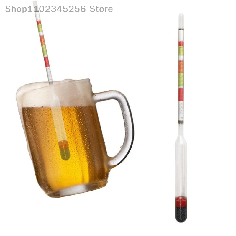 Idrometro a 3 Scale misuratore di zucchero per vino Gravity ABV Tester idrometro a tripla scala per birra fatta in casa test dell\'alcool del sidro