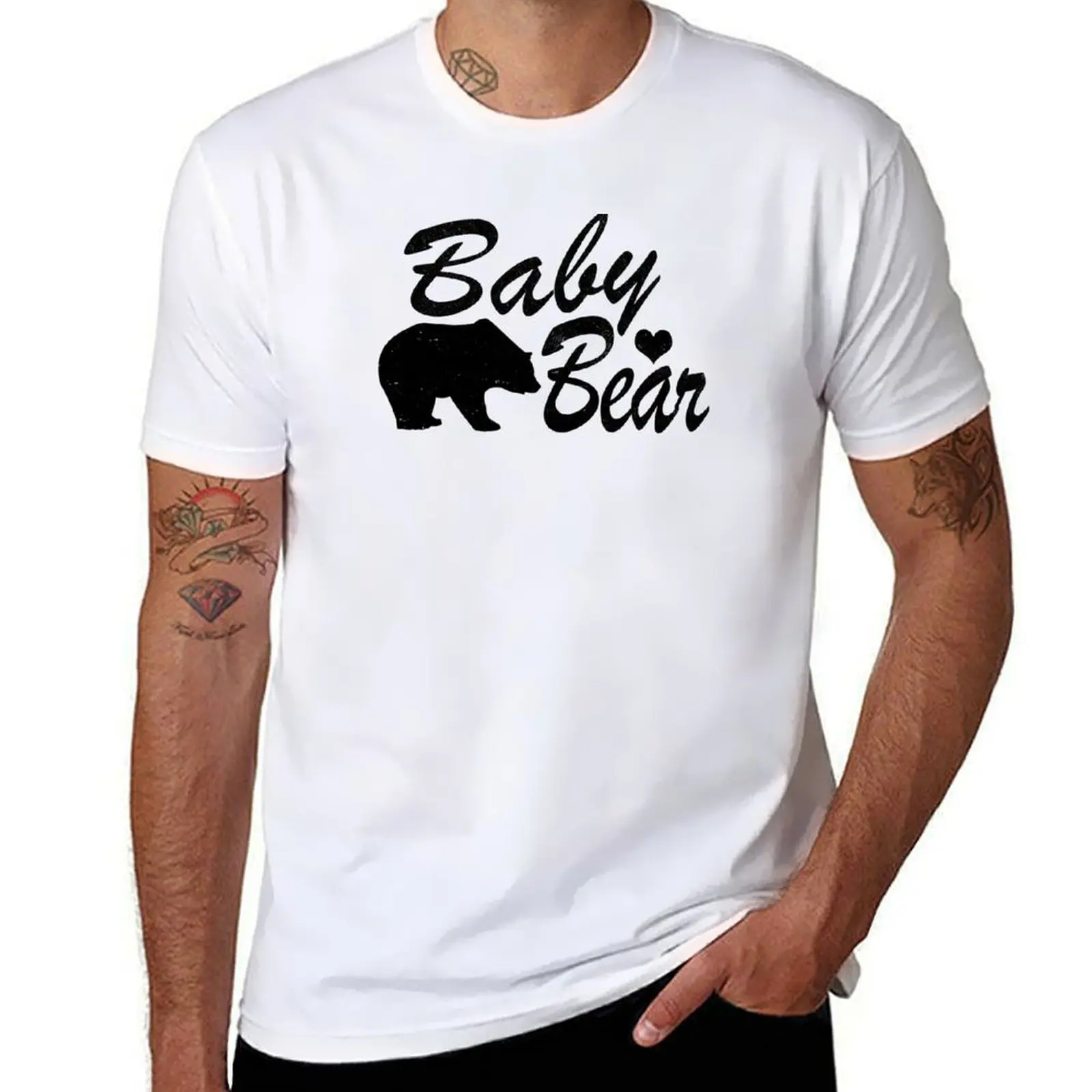 

Baby Bear T-Shirt t shirts for man cotton printed t shirts for man T-Shirt