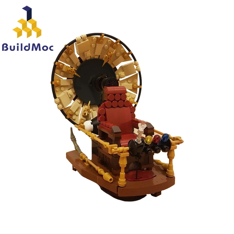 

BuildMoc The Time Machine Building Blocks Set High-Tech Shuttle Brick Idea Model Display Assemble Toy For Children Birthday Gift