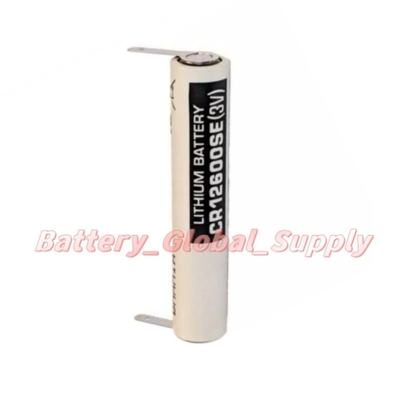 

CR12600SE 3V Industrial Control Plc Battery with soldering feet, fast delivery