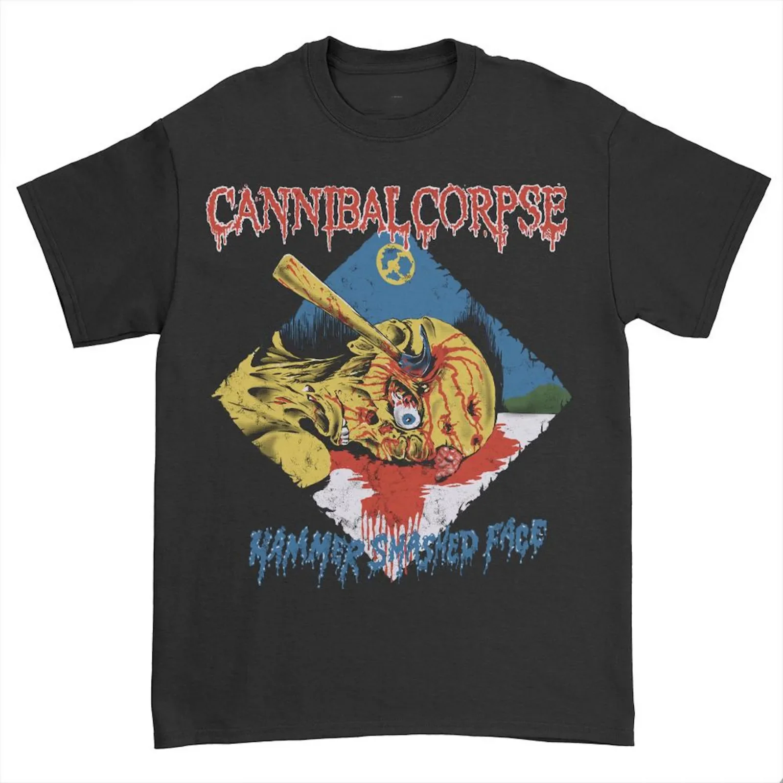 Cannibal Corpse Hammer Smashed Face Black All Size S M L 5Xl Gift T Shirt Ac702