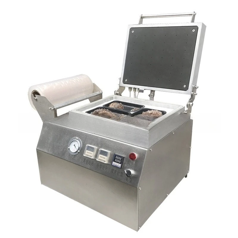 Commercial seafood fresh-locking laminating machine, fresh-keeping sealing machine, vacuum body packaging machine