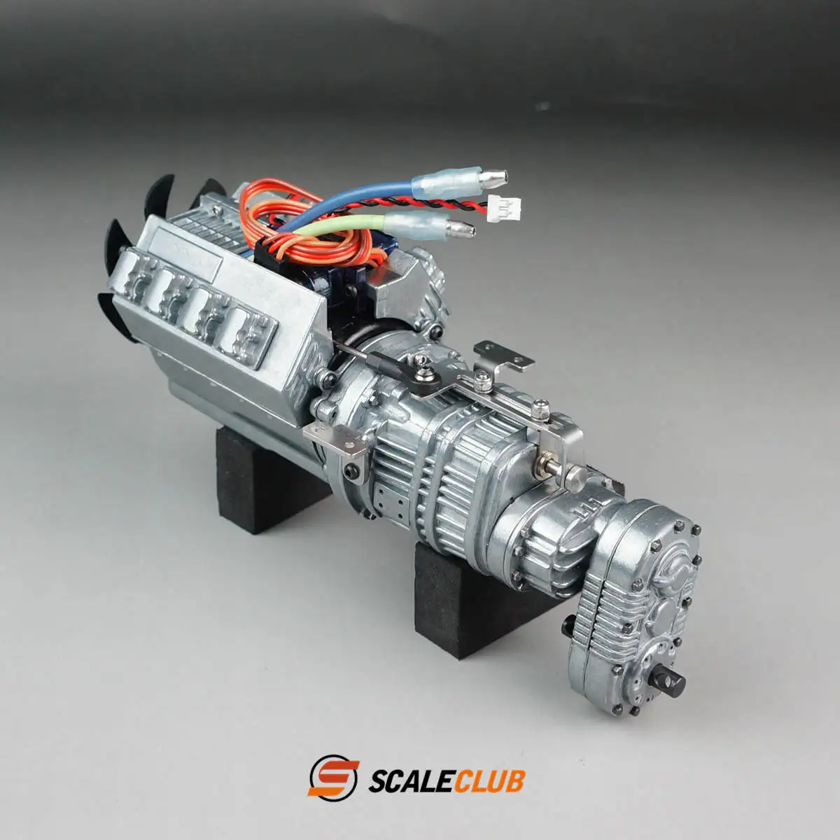 Scaleclub 1/14 Trailer Three-speed Metal Gearbox For Tamiya 770s Man Benz Rc Trailer Tipper Car Diy Parts