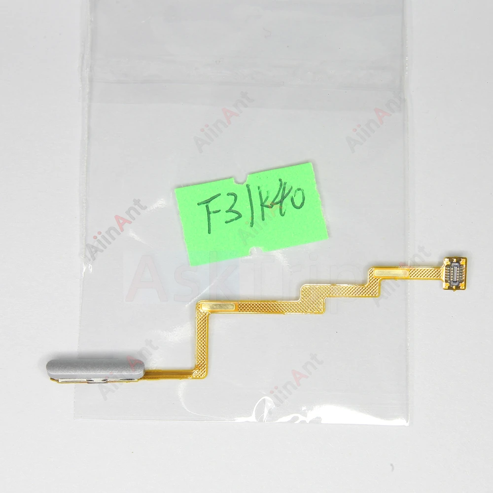 Back Side Power Button Touch ID Finger Sensor Fingerprint Scanner Flex Cable For Xiaomi Redmi K40 K40s Gaming For Poco F3 F4 GT