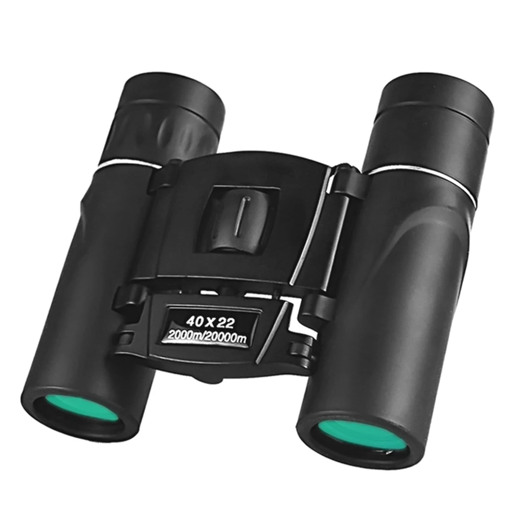 

40X22 Binoculars High Magnification 2000M Long Range Folding BAK4 for Hunting Sports Outdoor Camping Travel