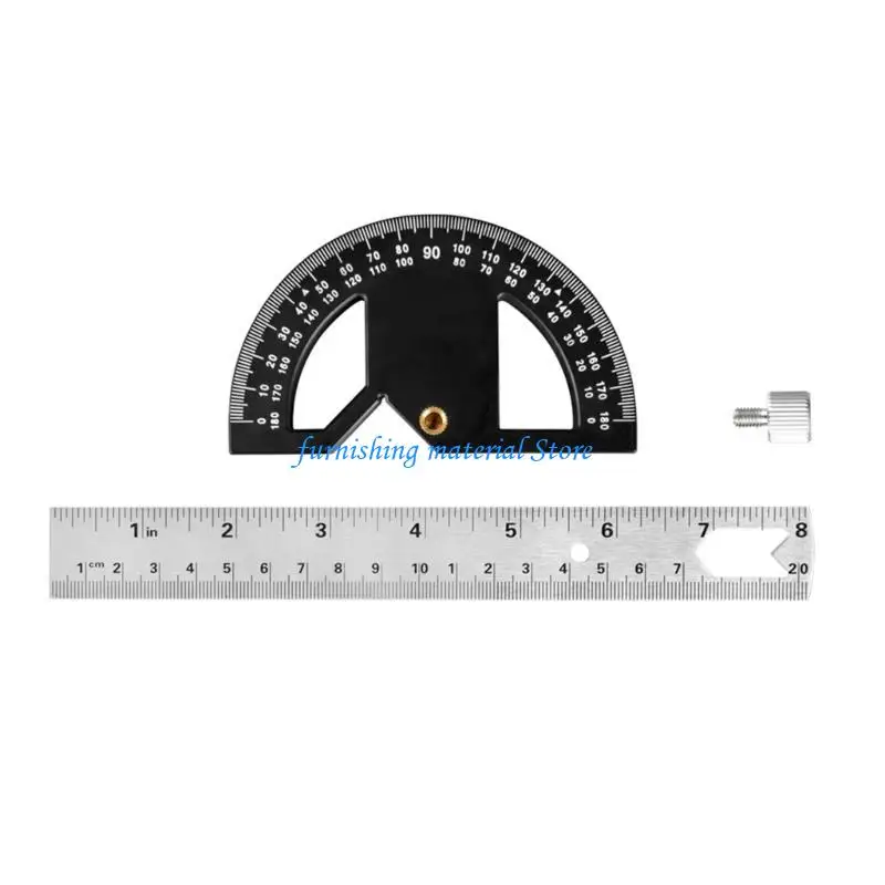 

Y5GD Folding Protractor-Angle Finder Ruler for Crown-Woodworking GaugeMeasuring