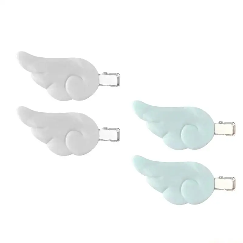 

31BF Fashionable Hair Clip Angel Wing Hairpin Headwear Sweet Barrette for Women