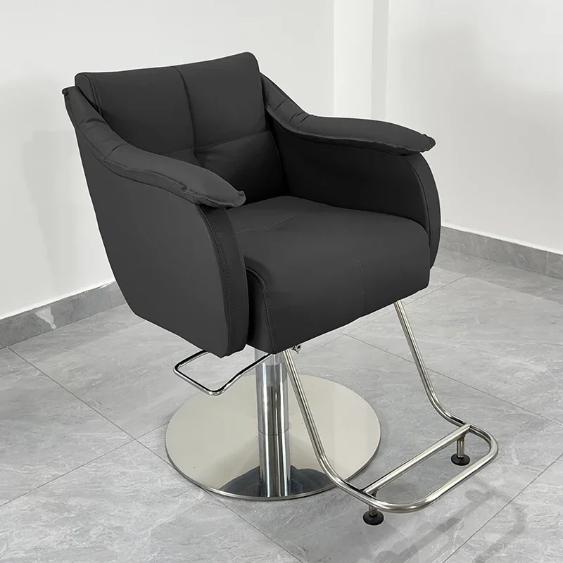

Aesthetic Premium Luxury Barber Chairs Professional Modern Salon Chairs Comfortable Silla De Corte De Pelo Salon Furniture