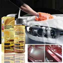 100ml Car Concentrated Coating Wax Water Strong Decontaminational Active Shampoo Foam Vehicle Cosmetics Car Wash Care