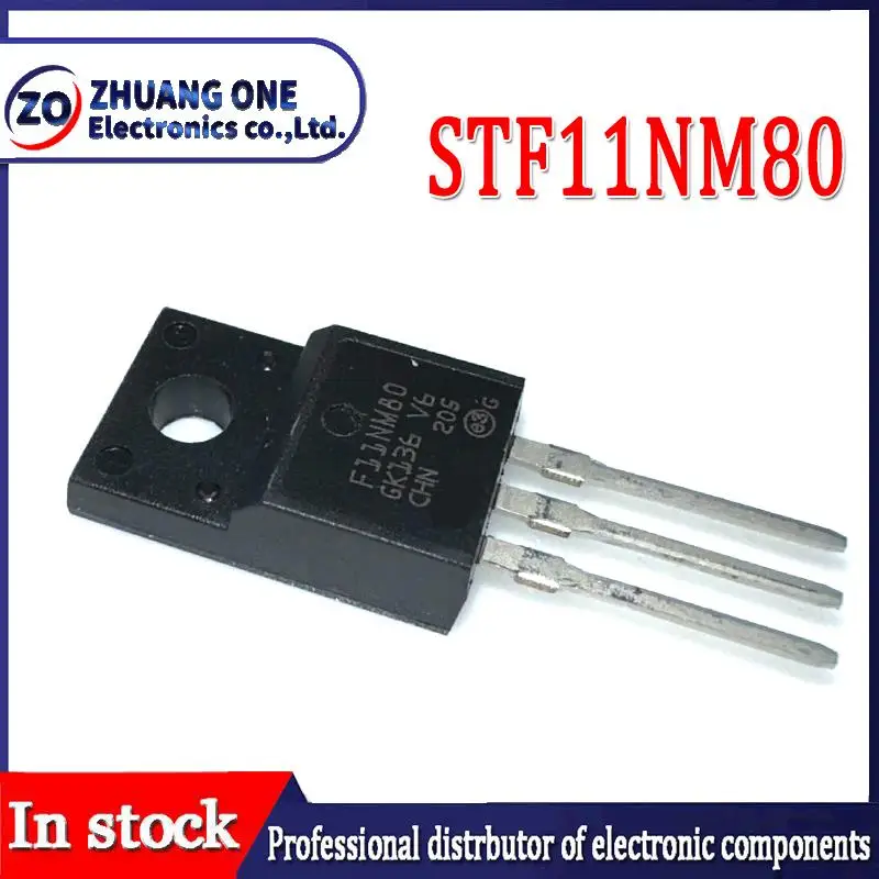 5pcs STF11NM80 TO-220F F11NM80 STF18NM60N F18NM60N STF11NM60N STF13NM60N F13NM60N STF28NM50N STF25NM50N F25NM50N STF24NM60N