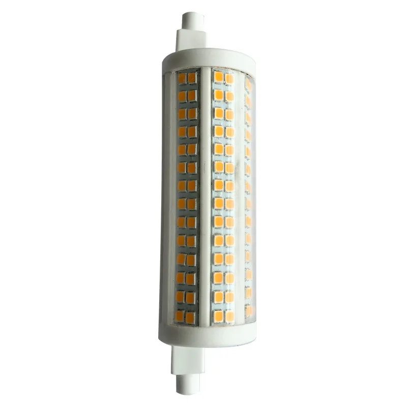 

1pc 220v 110v 20W Dimmable LED R7S Horizontal Plug Light Tube 168 smds 2835 Replace J118 Halogen 3000k Nature White 4000k 6000k