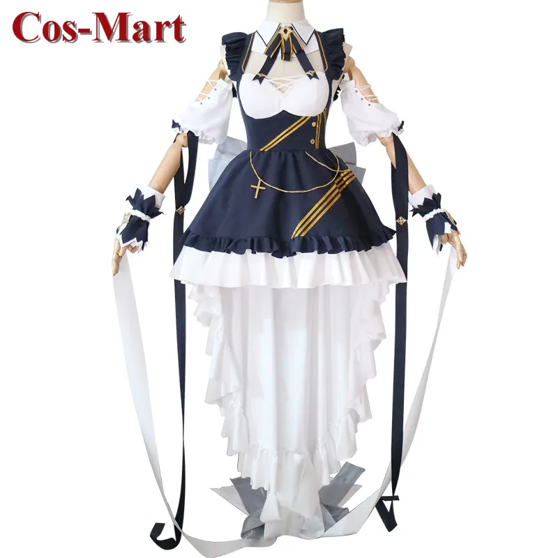 Cos-Mart Gioco Azur Lane Cheshire Costume Cosplay Gatto carino Splendido abito formale Set completo Attività Gioco di ruolo per feste Abbigliamento S-XL