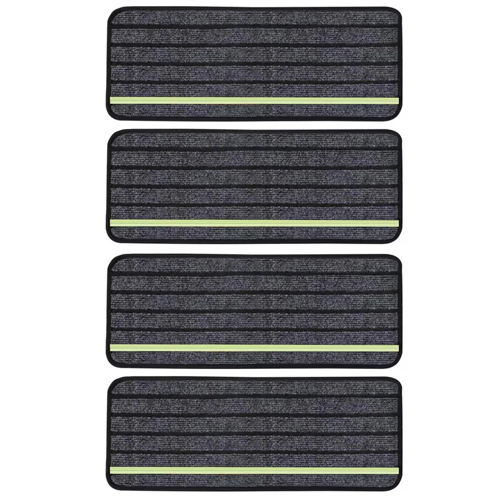 Set Karpet Camper 4 Buah, Penutup Tangga RV Reflektif, Karpet Anak Tangga RV untuk Petualangan Luar Ruangan