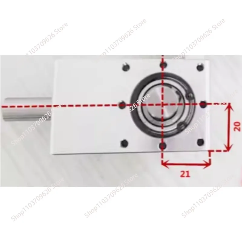 

90 degree converter, speed ratio 1:1 small spiral bevel gearbox right angle commutator input and output shaft 12mm