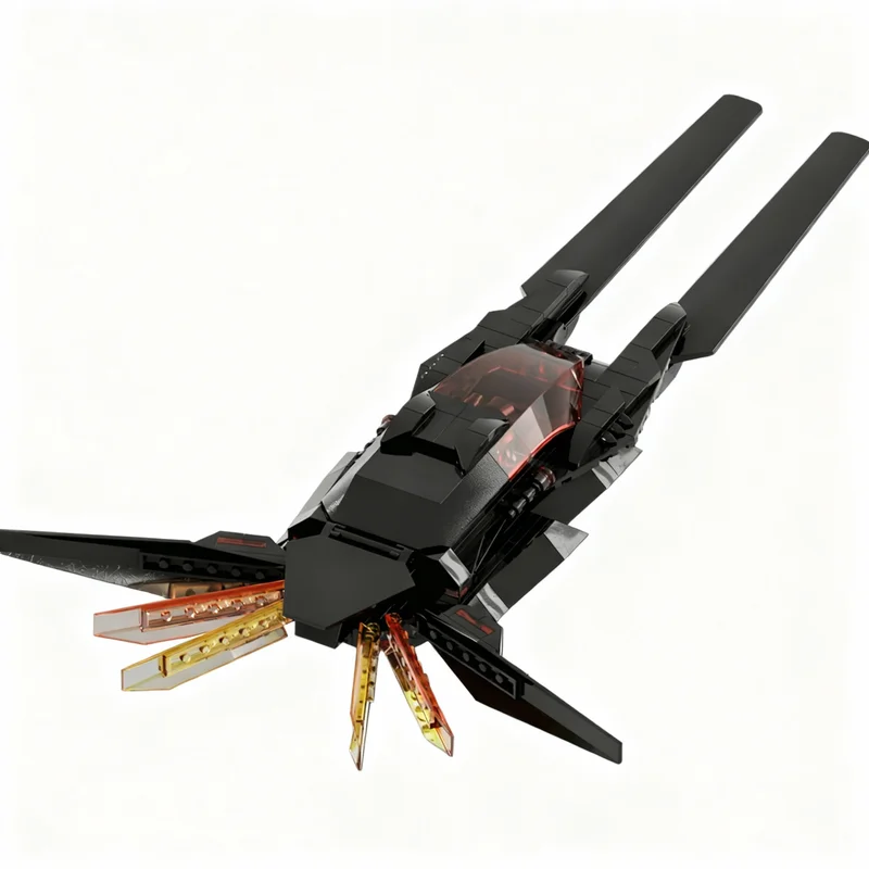 344 ชิ้น MOC Space I Blacktron - Kids Hunter Education บทวิจารณ์และราคา
