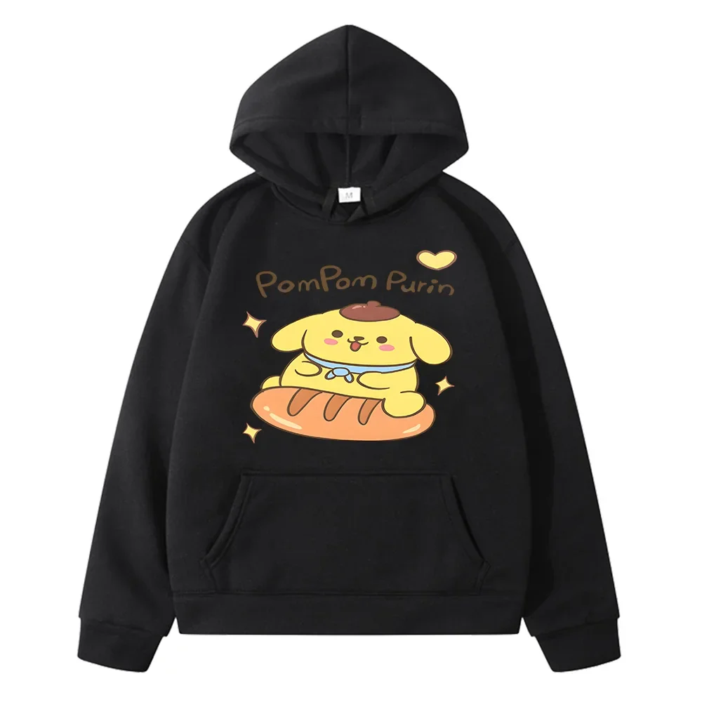 Pom Pom Purin Cinnamon Dog Hoodie Children\'s Graffiti Clothing Girl\'s Clothing Boy\'s Long Sleeve Fall Cartoon Sweatshirts Tops