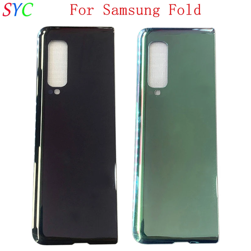 Rear Door Battery Cover Housing Case For Samsung Fold F900 F900F F900N F900U Back Cover Repair Parts