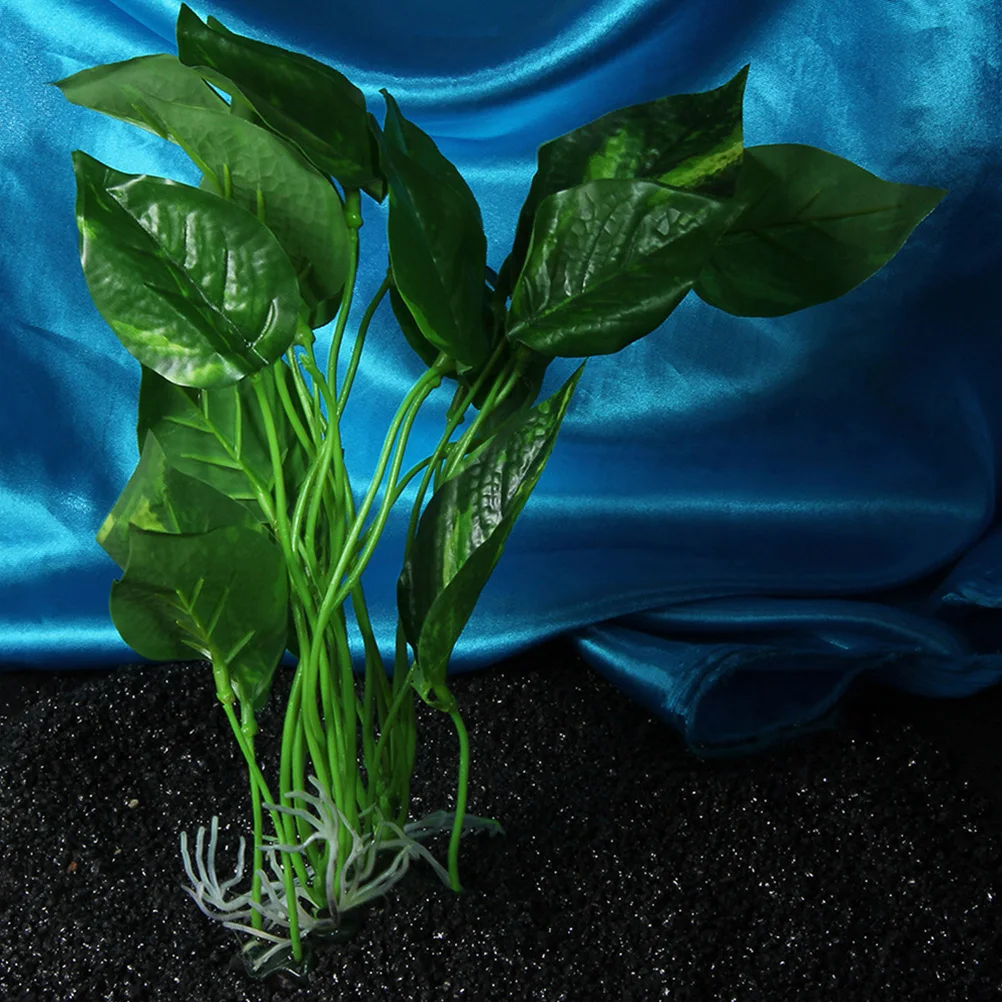 

Lifelike Aquarium Fake Tree Fish Tank Decoration Salt Fresh Water Resin Base Non-Toxic Easy Clean Plastic Plants For