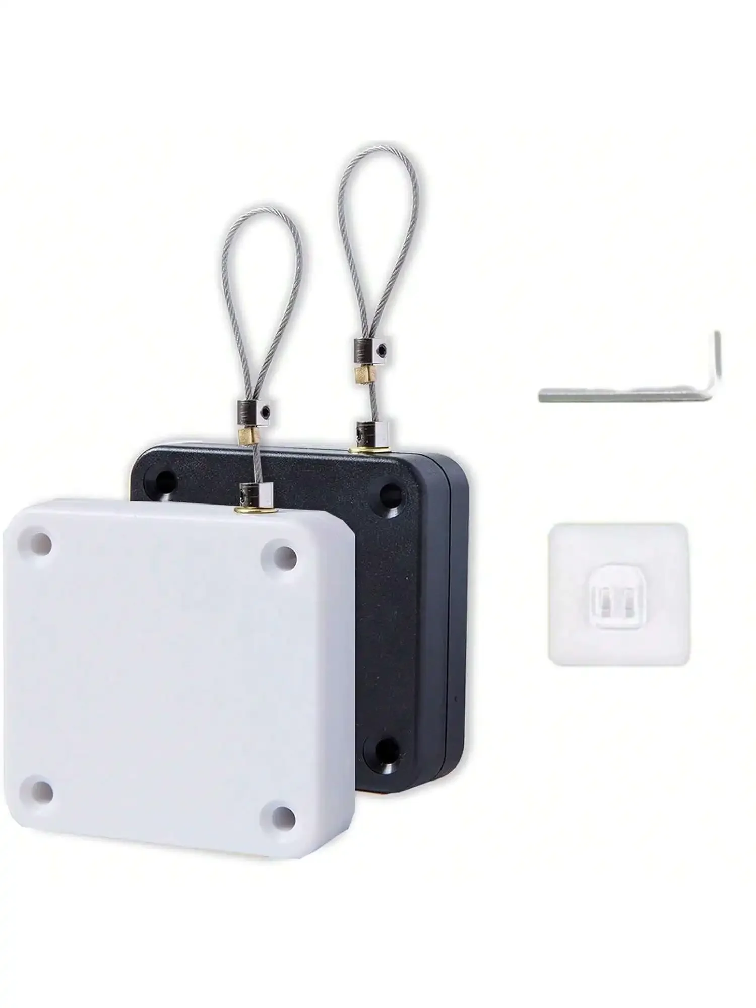 1 Piece of Non Punching Automatic Sensing Door Closer, Suitable for Storms, Household and Commercial Use