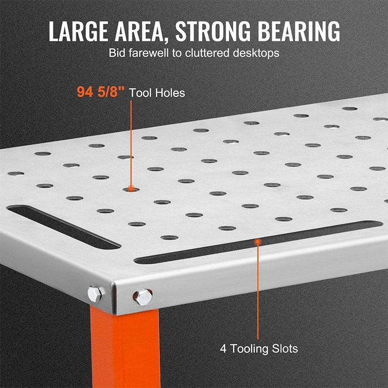 Welding Workbench  Static Load Capacity: 300 Kg 4-Wheel Mobile Workbench  Welding Cart  Multi-Purpose Tool Cart