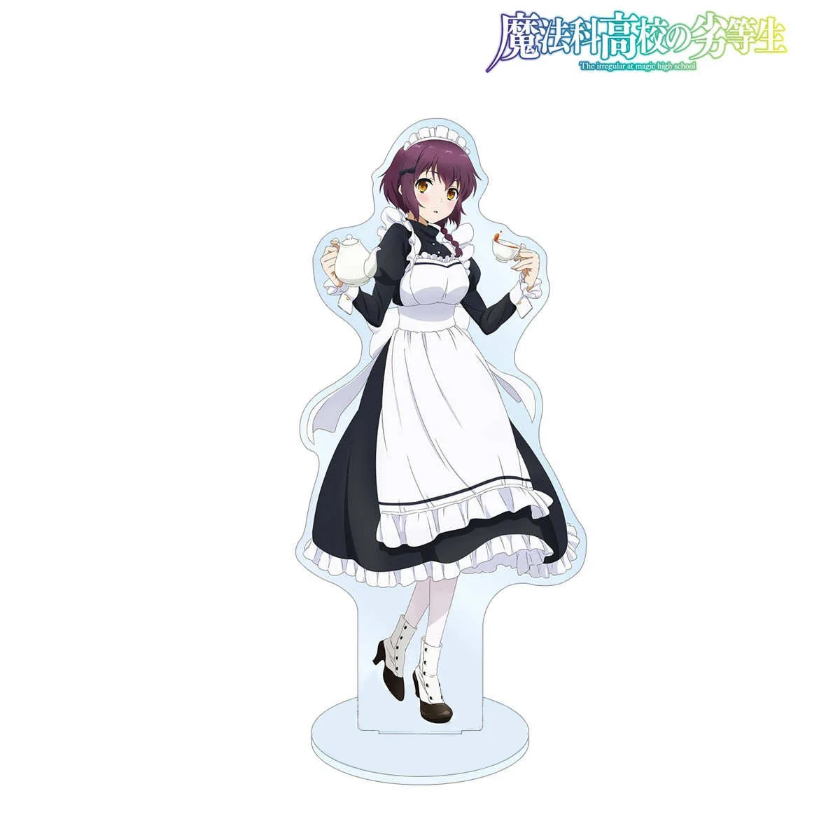 Anime Fans Gifts The Irregular at Magic High School Angelina Mayumi Saegusa Maid costume HD Figures Acrylic Stand About 15cm