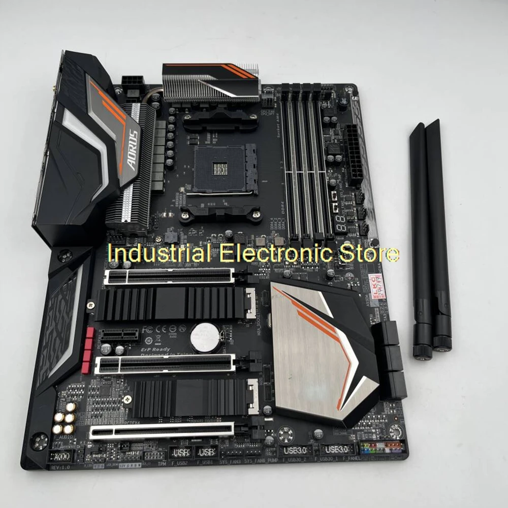 Socket AM4 64GB DDR4 PCI-E 3.0 ATX Desktop Motherboard For G-i-g-a-b-y-t-e GA X470 AORUS GAMING 7 WIFI