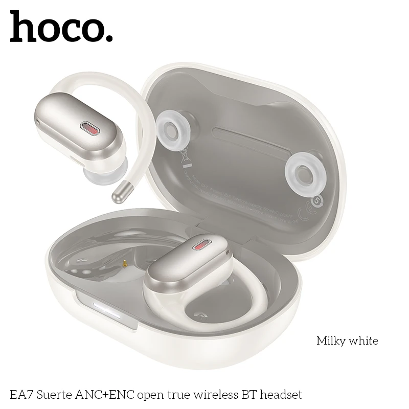 HOCO EA7 OWS Open-back ANC+ENC True Wireless Bluetooth Headset Comfortable to wear Music Sports Headphone for iphone Android