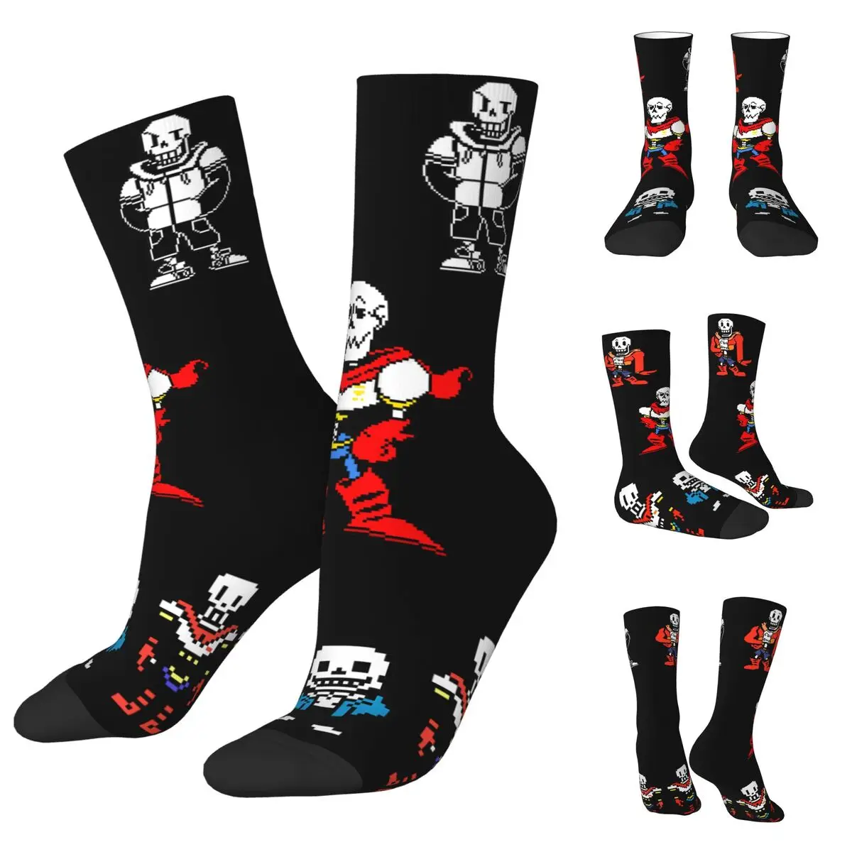 

Sans And Papyrus Sprites Undertale Napstablook Men Women Socks,Beautiful printing Suitable for all seasons Dressing Gifts