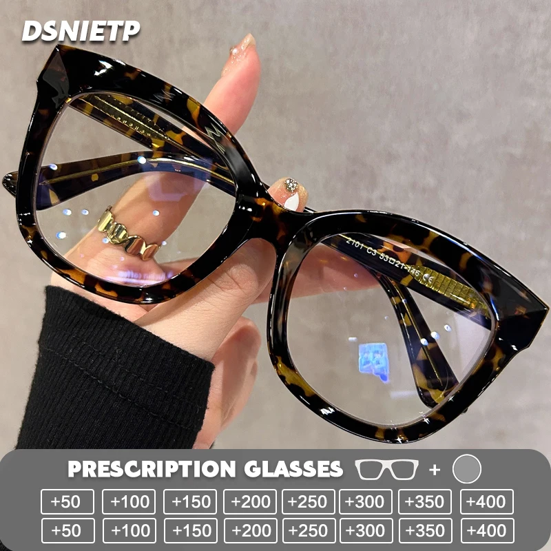 

Модные качественные очки для чтения, женские настраиваемые фотохромные анти-синий свет, оптические очки по рецепту, прогрессивные очки