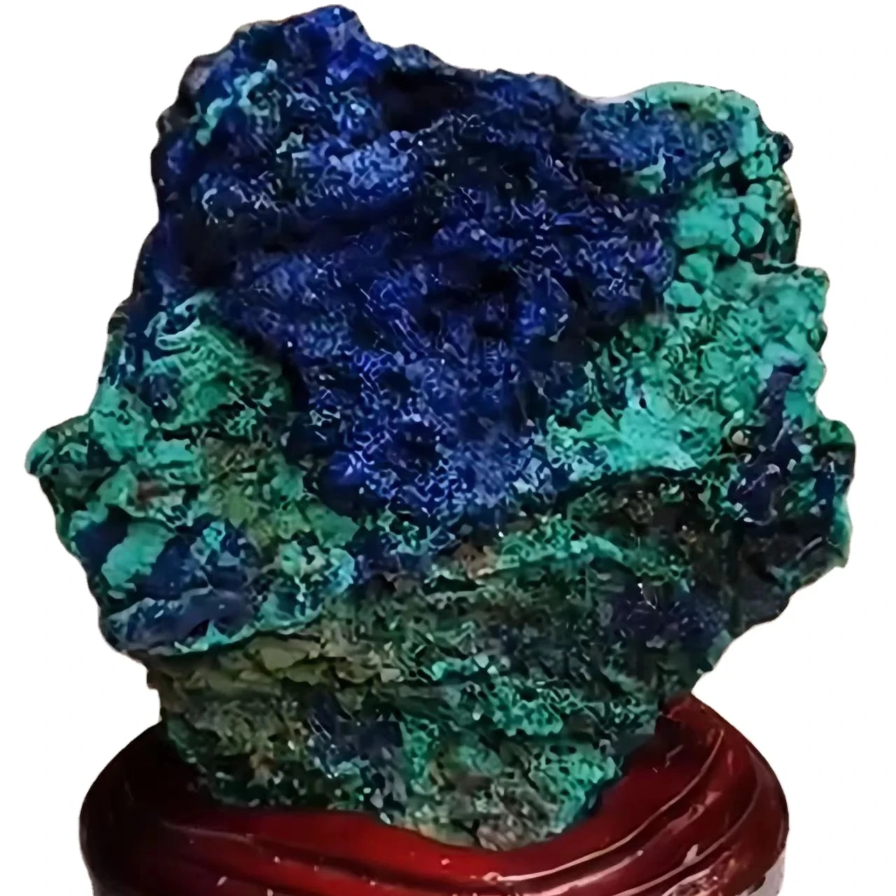 High Quality Natural Azurite Blue Malachite Healing Stones Raw Azurite Mineral Specimen For Decoration