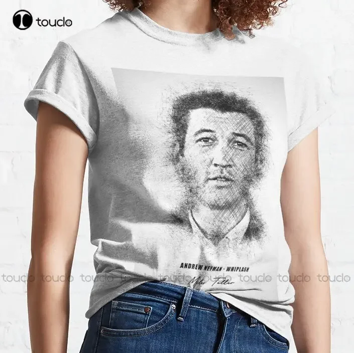 Miles Teller Classic T-Shirt Women Graphic Tshirt Fashion Design Casual Tee Shirts Tops Hipster Clothes Make Your Design Xs-5Xl