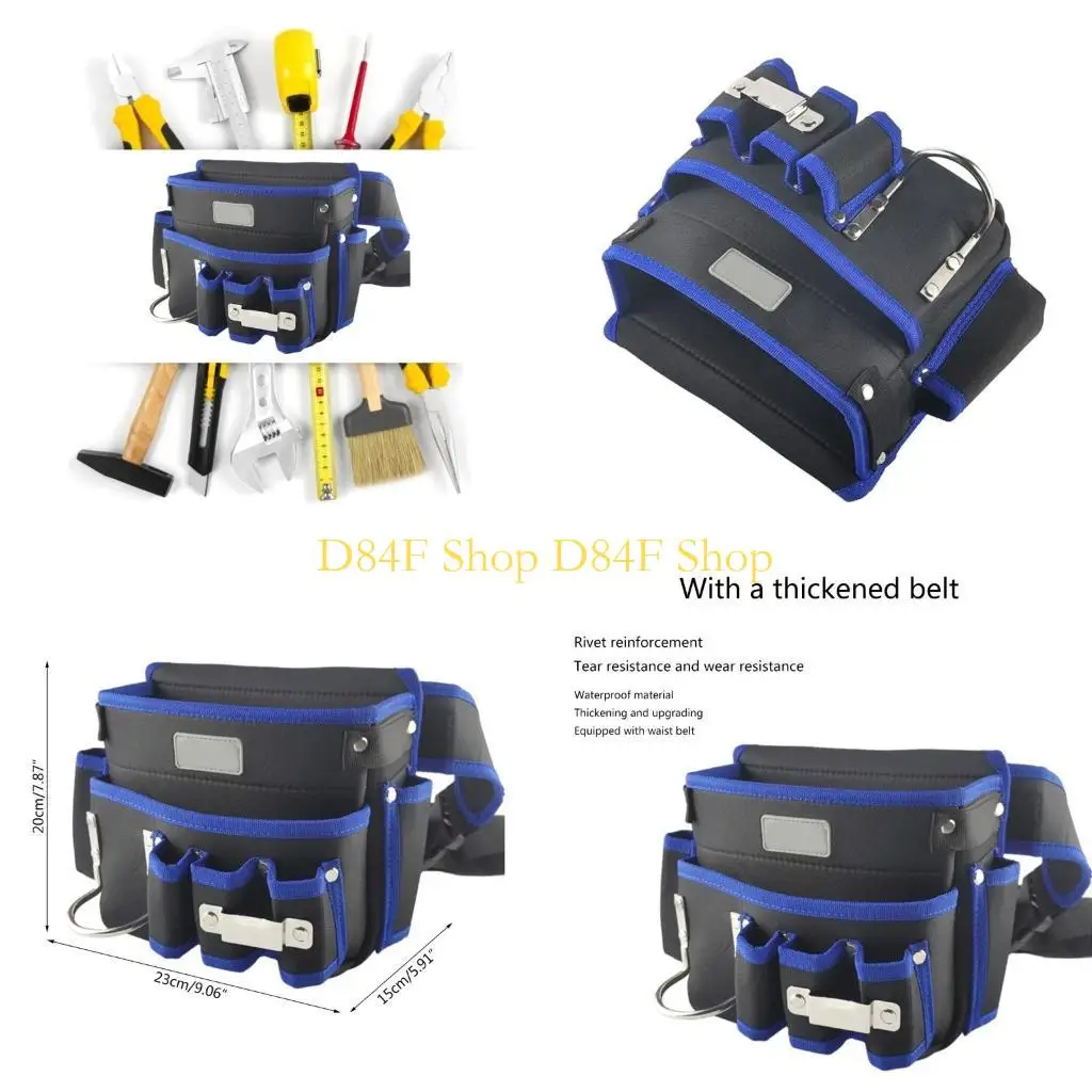

D84F Регулируемая талия для ногтей -держателя для ношения для перевозки деревообработков
