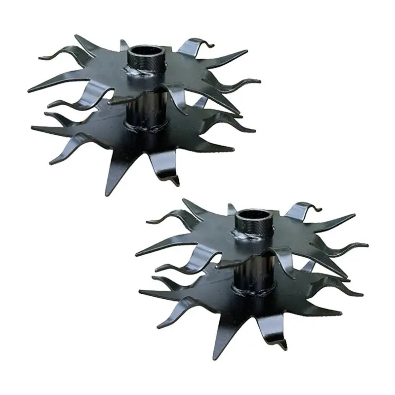 ABLN-Power Tiller Tines Lawn Mower Attachments And Tools For Soil Loosening, Deep Tillage, Trenching And Weeding Cultivators