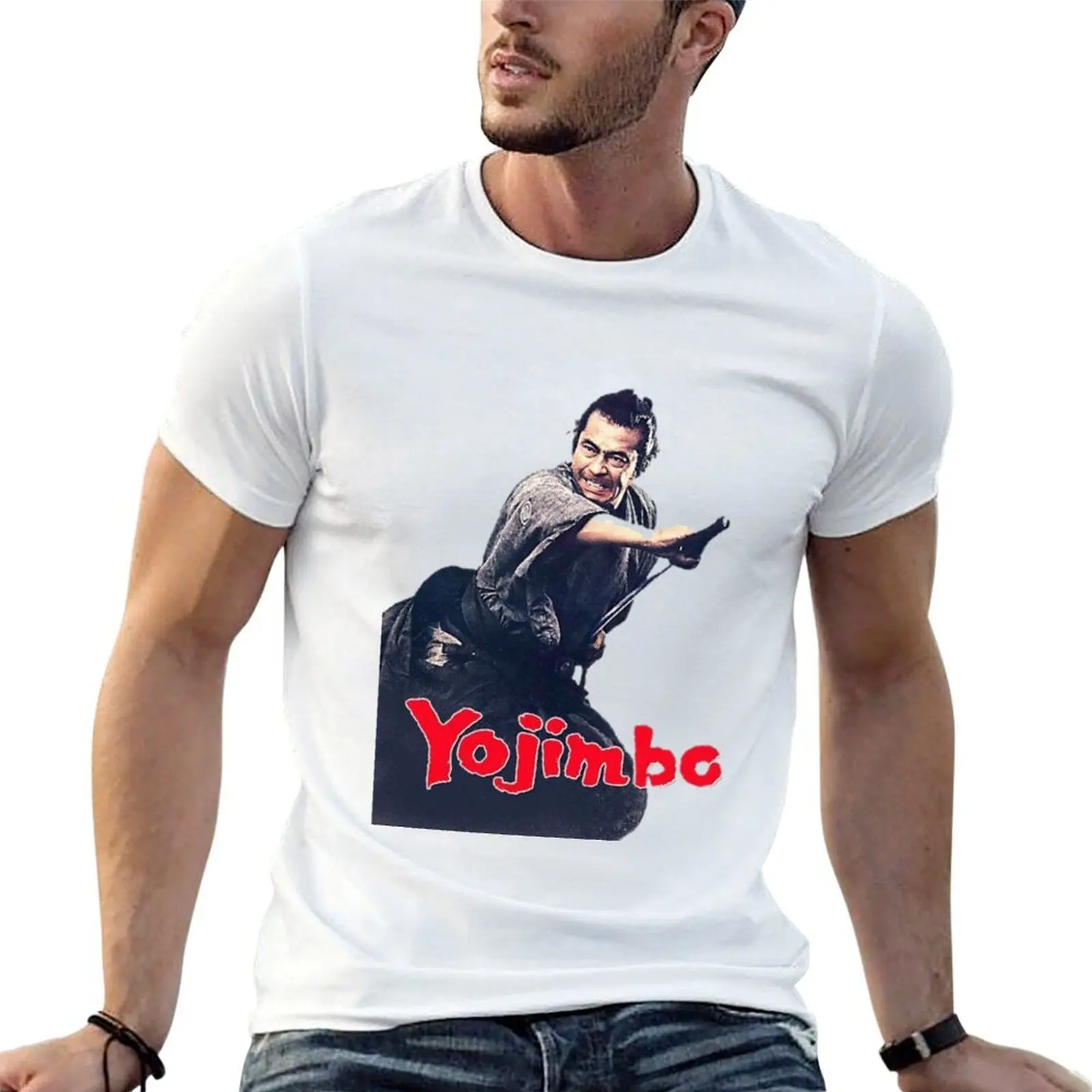 

yojimbo T-Shirt man t shirt heavy cotton funny t shirts cotton t shirt man luxury T-Shirt