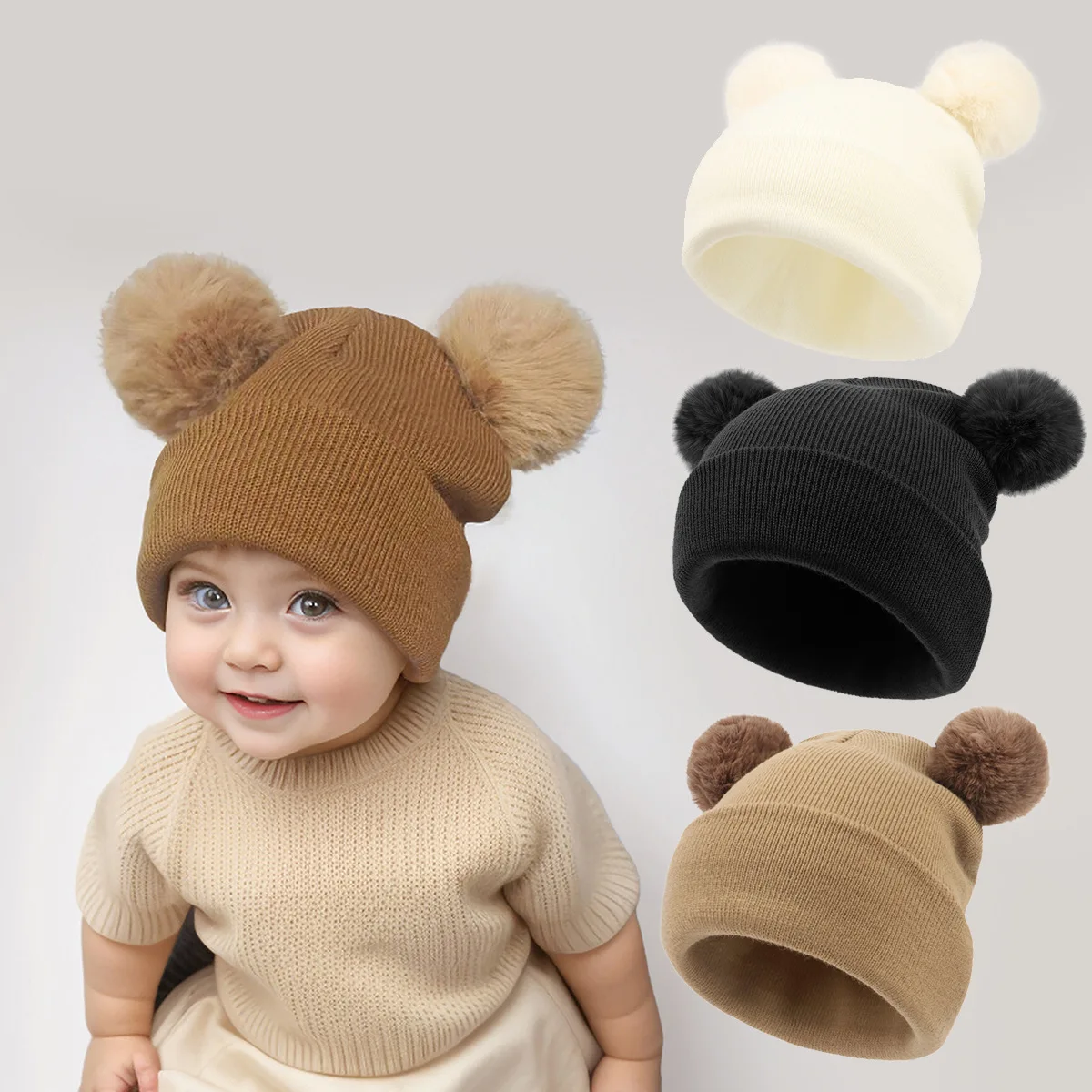 Newborn Baby Hat Po…