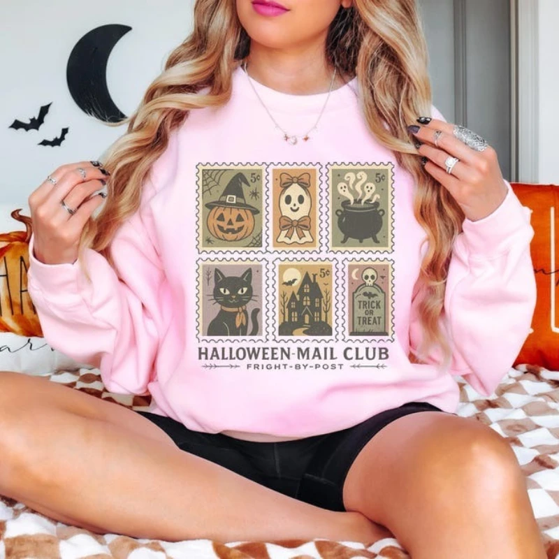 الساحرة البلوز هالوين قميص كوكيت سالم ماساتشوستس فضفاضة تناسب الخريف الدافئ جيد الساحرة سيئة ساحرة مخيف زي هدية