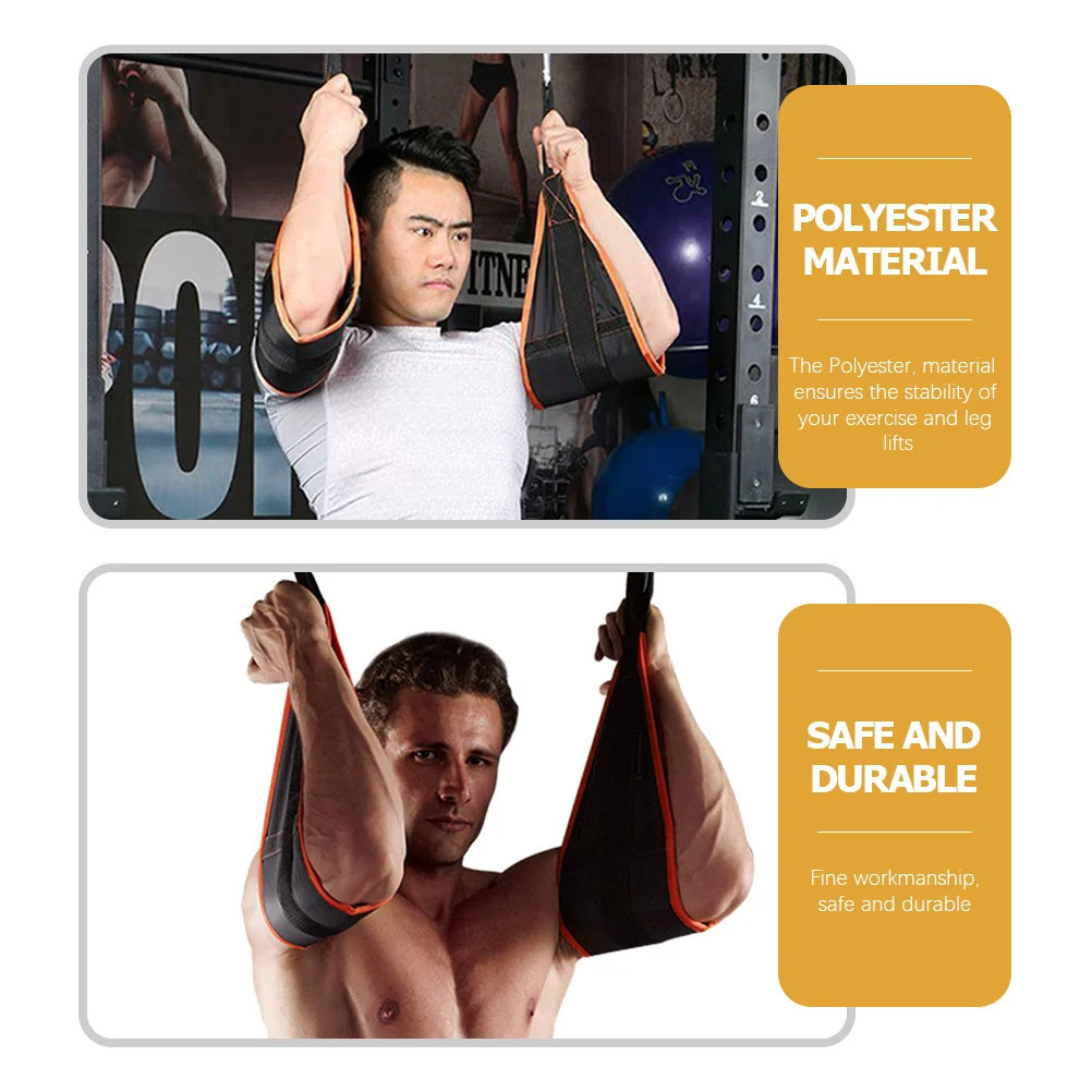 

1 комплект слингов для пресса, профессиональный спортивный ремень для подтягивания, портативное оборудование для упражнений на пресс, удобный подвесной пояс для тренировок