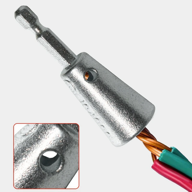 Hexagonal Handle Wire Stripper Electrician Special Fast Wire Stripper Wire Twisting Universal Tool Wiring Connector