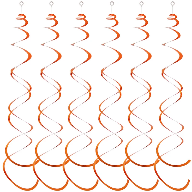 6 teile/satz Hängende Swirl Dekorationen Bunte Haushalt DIY Party Liefert Perfekt für Geburtstage Hochzeiten Feiern TMZ – Detail 14
