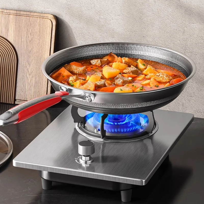 طباخ غاز من الفولاذ المقاوم للصدأ، غاز البترول المسال، مواقد غاز محمولة ذكية، بطارية علوية، موقد غاز بشعلة واحدة للمطبخ