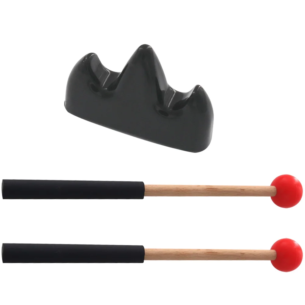 

1 Set Tongue Percussion Sticks Drum Mallets Wood Rubber Lightweight Drumsticks For Xylophone Tongue Drum